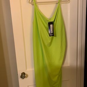 Neon Green Rebdolls dress